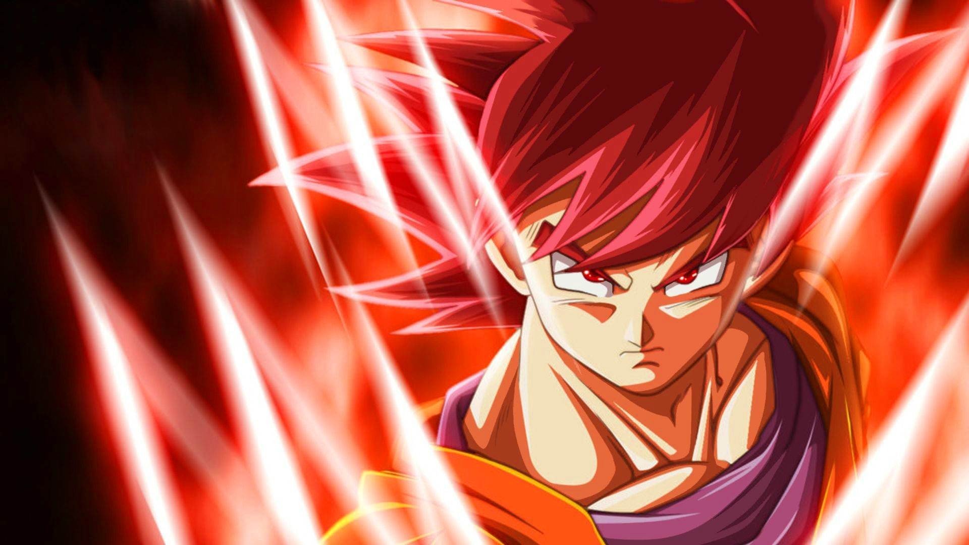 dragon ball z wallpaper goku super saiyan god