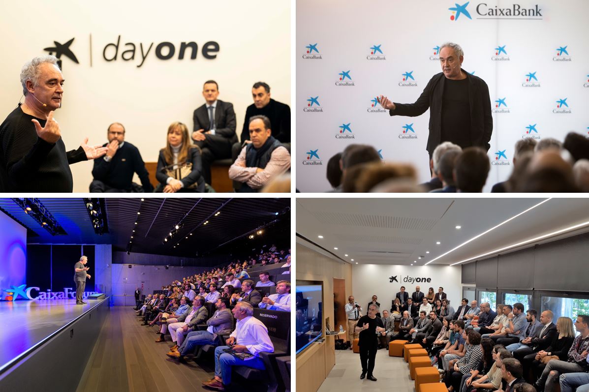 ferranadria's tweet photo. Despedimos un año en el que hemos presentado junto a @CaixaBank la guía Food&amp;Beverage en Barcelona, Sevilla, Vigo, Coruña, Santiago, Lugo, Logroño y Madrid. #foodandbeverage #caixabanksapiens https://t.co/zt65jVPJiG