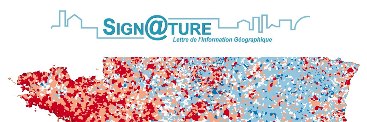 CeremaCom's tweet photo. ✅🌍Dernier numéro de Sign@ture, la newsletter du #Cerema sur l'information géographique : appli #Logicoût, extension QGIS pour évaluer les zones humides, application SCOUT, site #datafoncier, fichiers fonciers, Copernicus pour la gestion de crise...https://t.co/B7LoEtQTwI https://t.co/Uph9GIX30W
