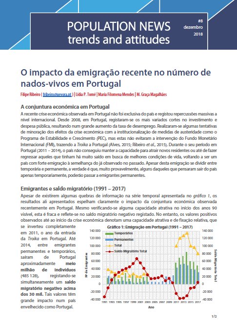 DemoLab_UEVORA's tweet image. #Population_News 8: O impacto da emigração recente no número de nados-vivos em Portugal. 
Disponível em: drive.google.com/file/d/1VSDEGe… 
#portuguesedemography 
#demografiaemportugal