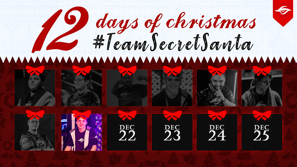 teamsecret's tweet photo. #TeamSecretSanta π
| Day 8β£| @Secret_Domentos from #SecretFortnite wants to know: who do you want to start streaming, or see on stream more, in 2019?
β
π Follow, RT, and give us your answer below! https://t.co/VhIbQ6Z75K