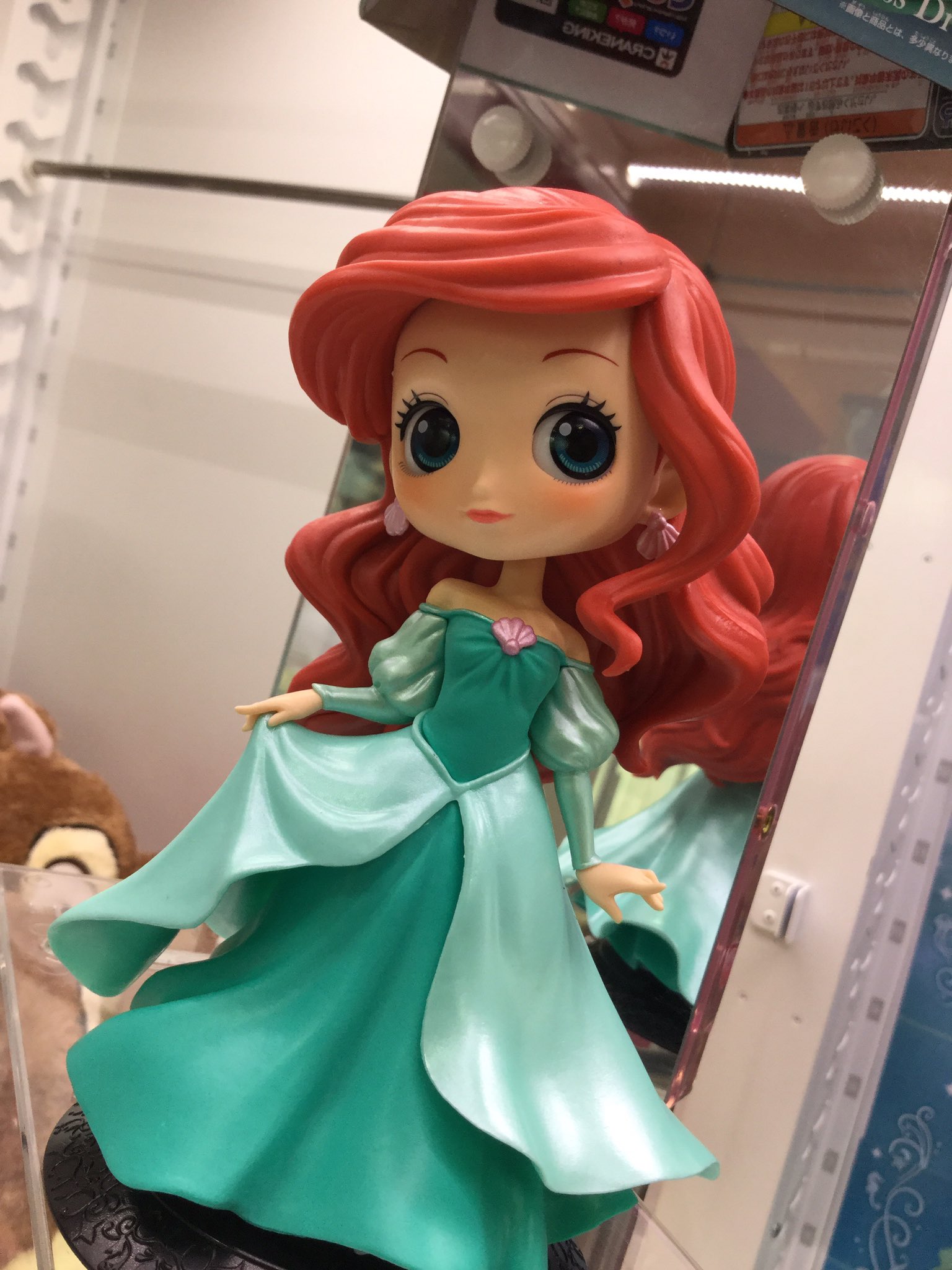 セガ霞ヶ浦 A Twitter 新景品入荷情報 Q Posket Disney Charactrs Ariel Princess Dress 本日入荷致しました ディズニープリンセス アリエルのかわいくて ちょっと大人なドレス姿のフィギュアです セガ霞ヶ浦 アリエル ディズニー