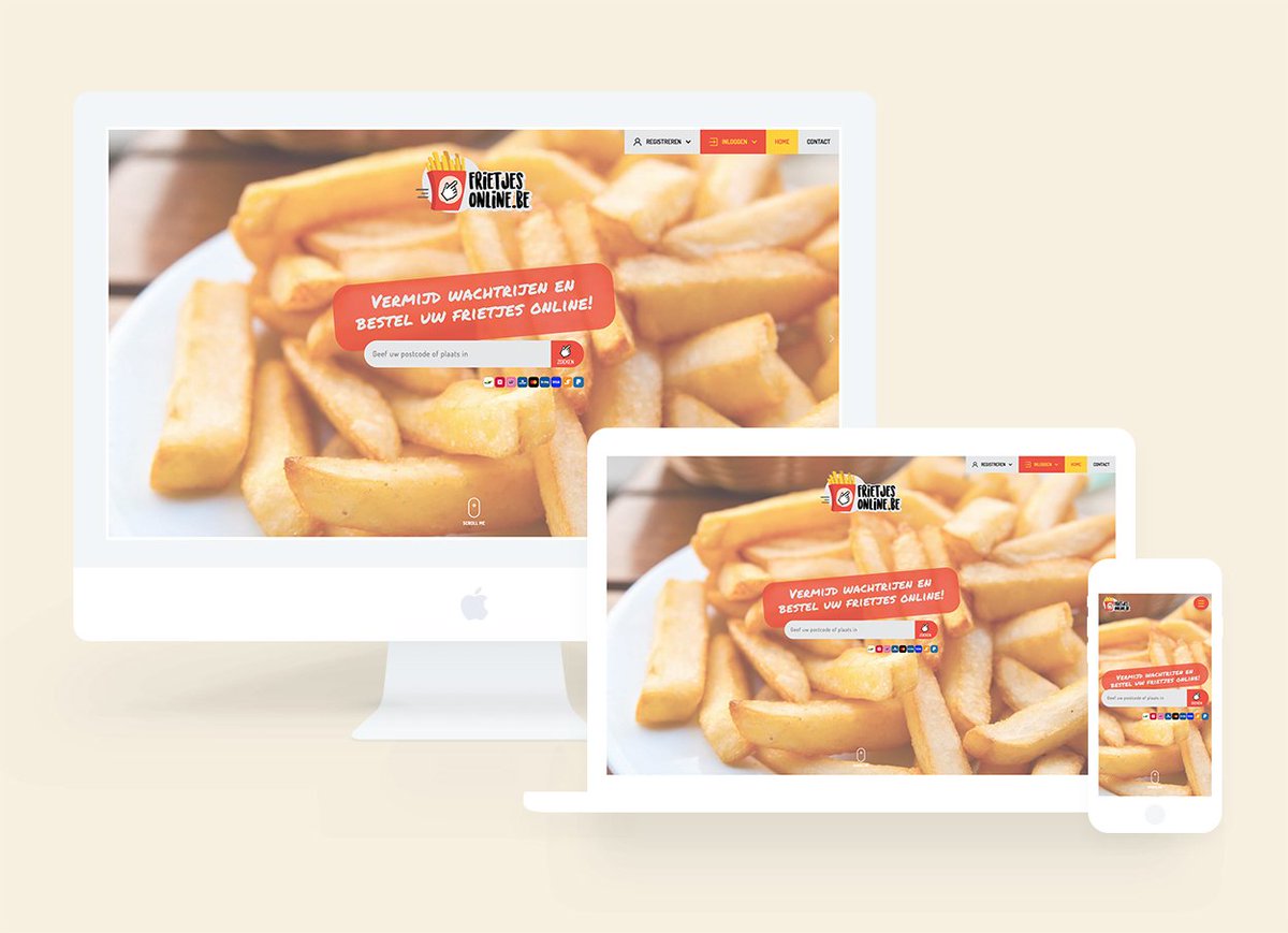 IDcreation's tweet photo. Zin in frietjes? Bestel ze vanaf nu snel online! https://t.co/qh4gTmQyVa https://t.co/fuvwPzmNJ0