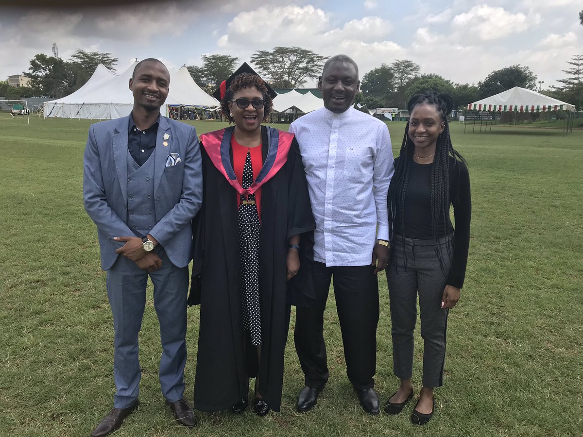 Duly Done With UON Graduation! Congratulations to My Dear Wife Amollo K. Linet on your Graduation with Masters on Gender &amp; Development.