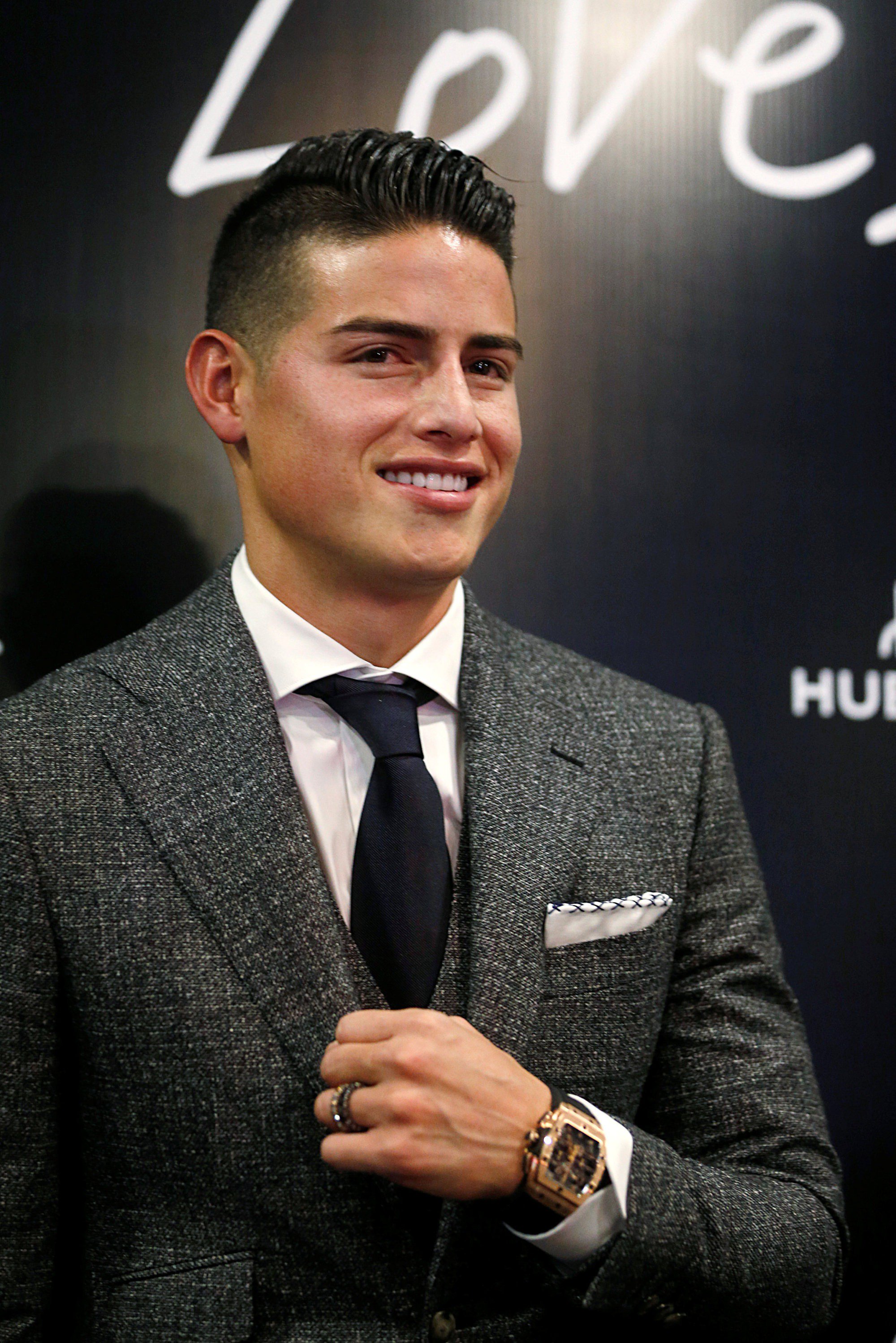 James rodriguez deals hublot watch