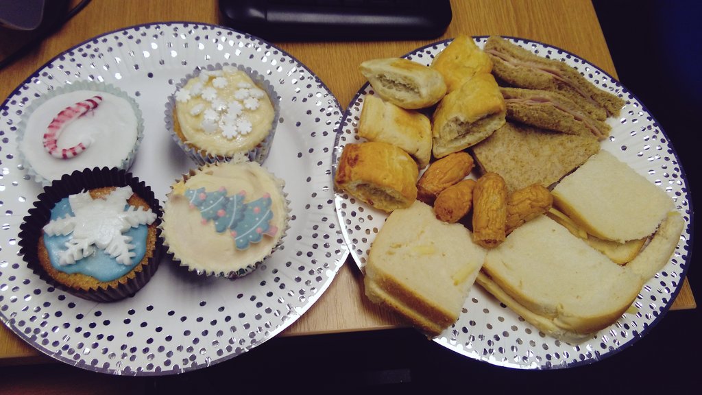 Yummy gifts from our neighbours Ladybird Playgroup! We hope you're all getting excited! #FeelingFestive