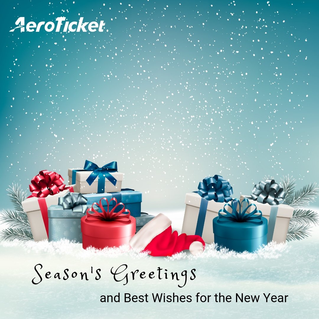 aero_ticket's tweet photo. Selamat berlibur akhir tahun dan menghabiskan waktu bersama orang-orang terkasih! Semoga di tahun yang akan datang kita semua akan selalu dikelilingi semangat dan kebahagiaan 🙏 #seasonsgreetings https://t.co/wWrQgn8FZV