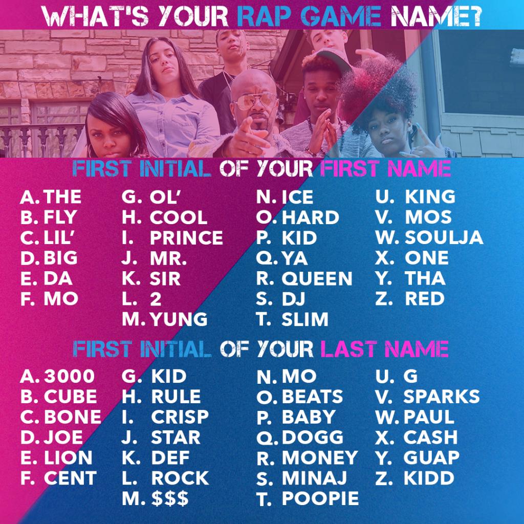 The Rap Game On Twitter What Is Your Therapgame Name