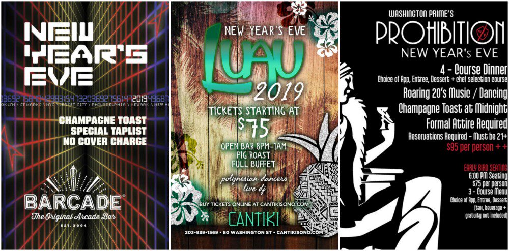 60+ CT #NewYearsEve Parties. Bars, Club, and Restaurants rockin in the New Year! bit.ly/2SfL7tc