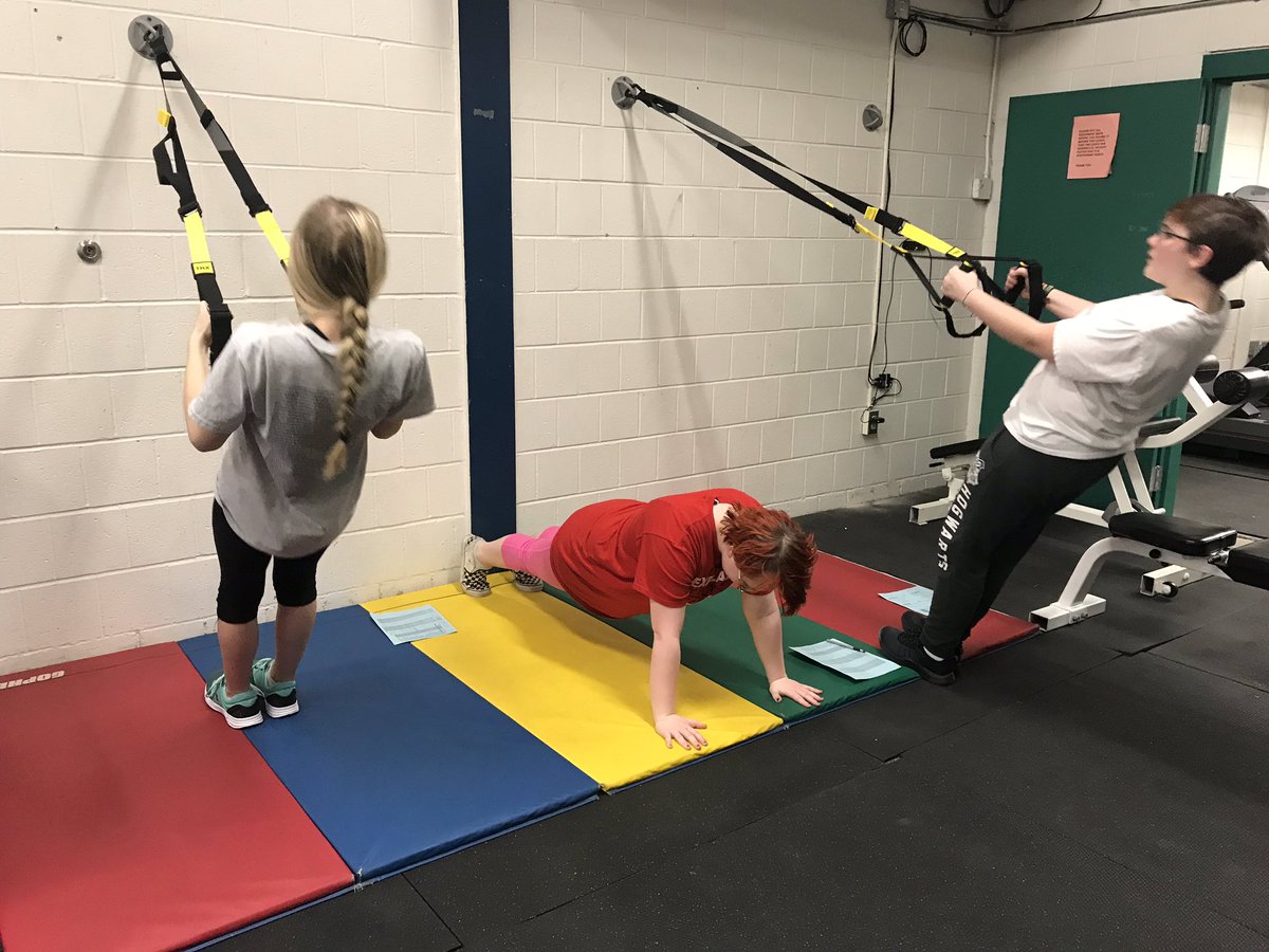 Newly installed <a href="/TRXtraining/">TRX®</a> bands! @NSyracuseNSJH