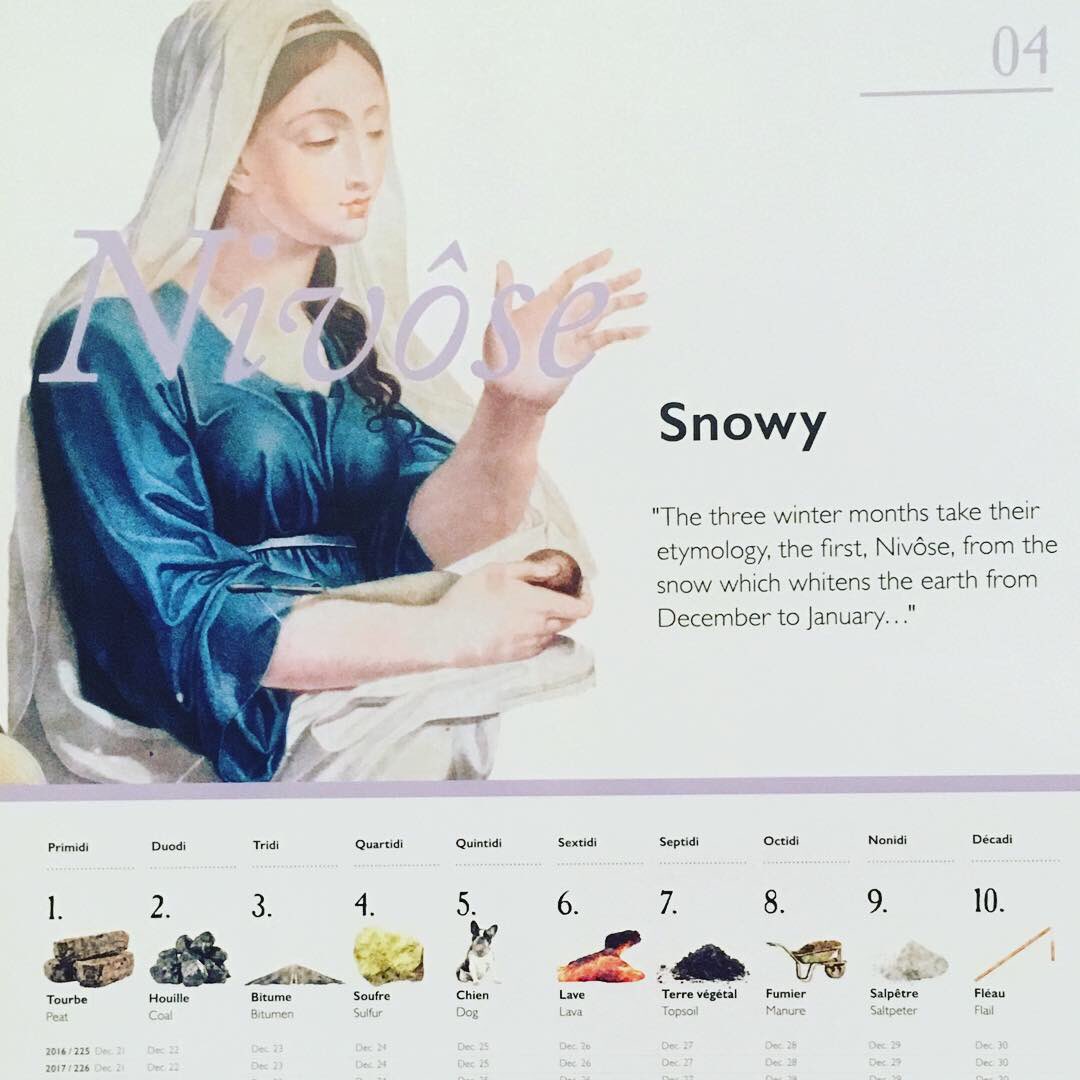 snowy month of french revolutionary calendar