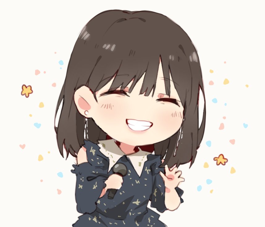 今夜のなーちゃん 笑顔めっちゃ可愛い 西野七瀬 乃木坂46 Mステ きょう のイラスト