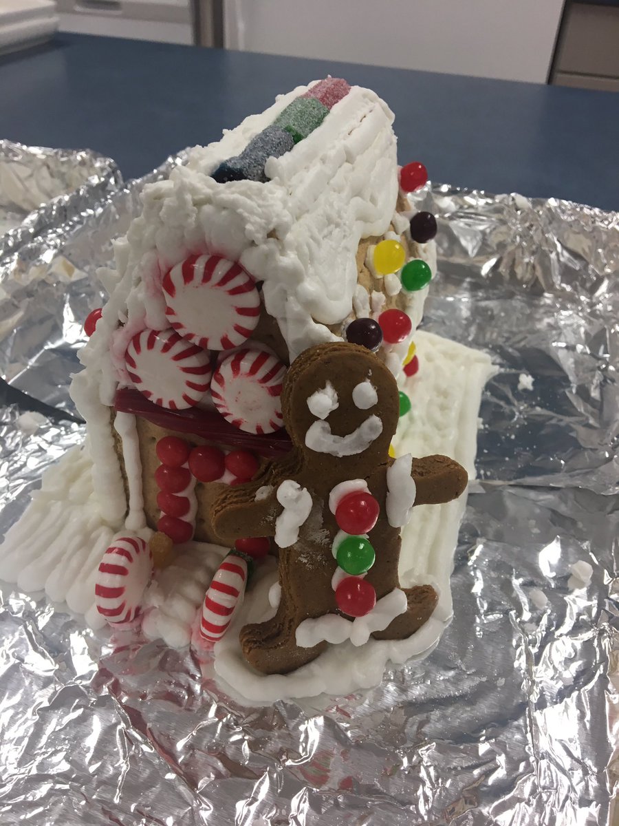 JEHansmeyer's tweet image. #HappyHolidays from the @NHS_Titans Housing Design class. Check out our gingerbread houses! True design w/ all #elementsofdesign involved. #creativeminds