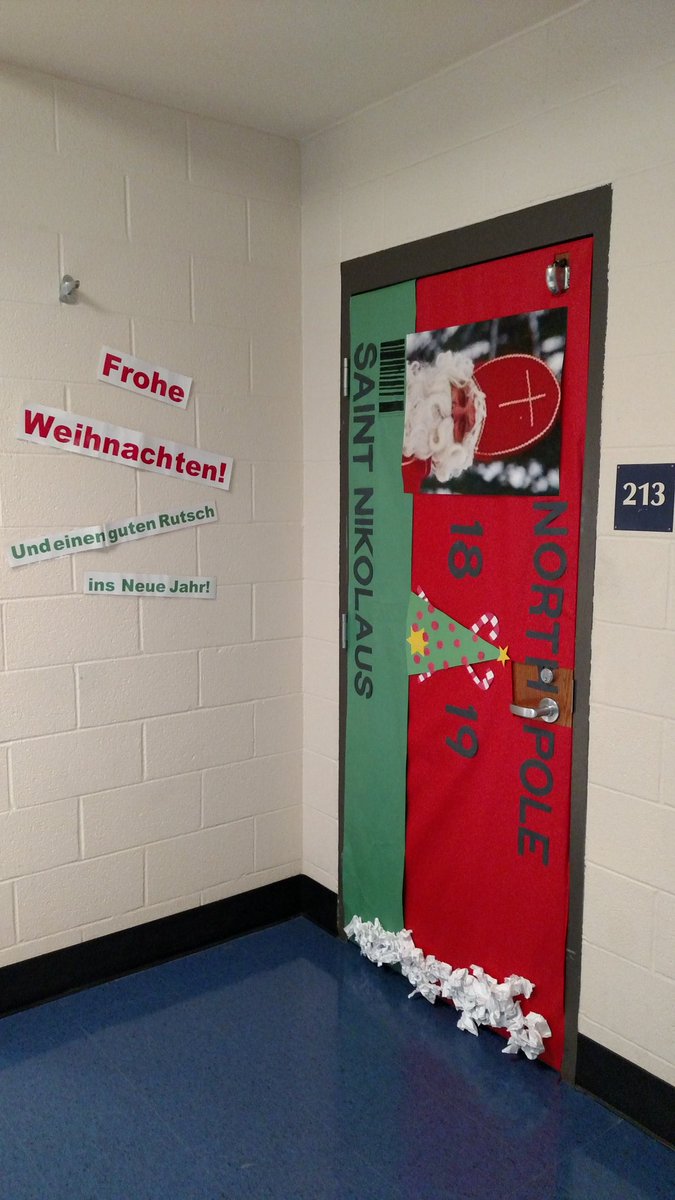 Students did a great job on my door!