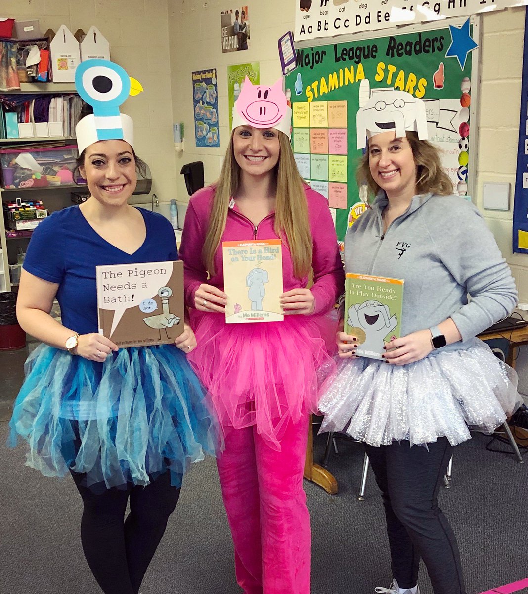Washington first grade teachers have transformed themselves into their favorite book characters today!