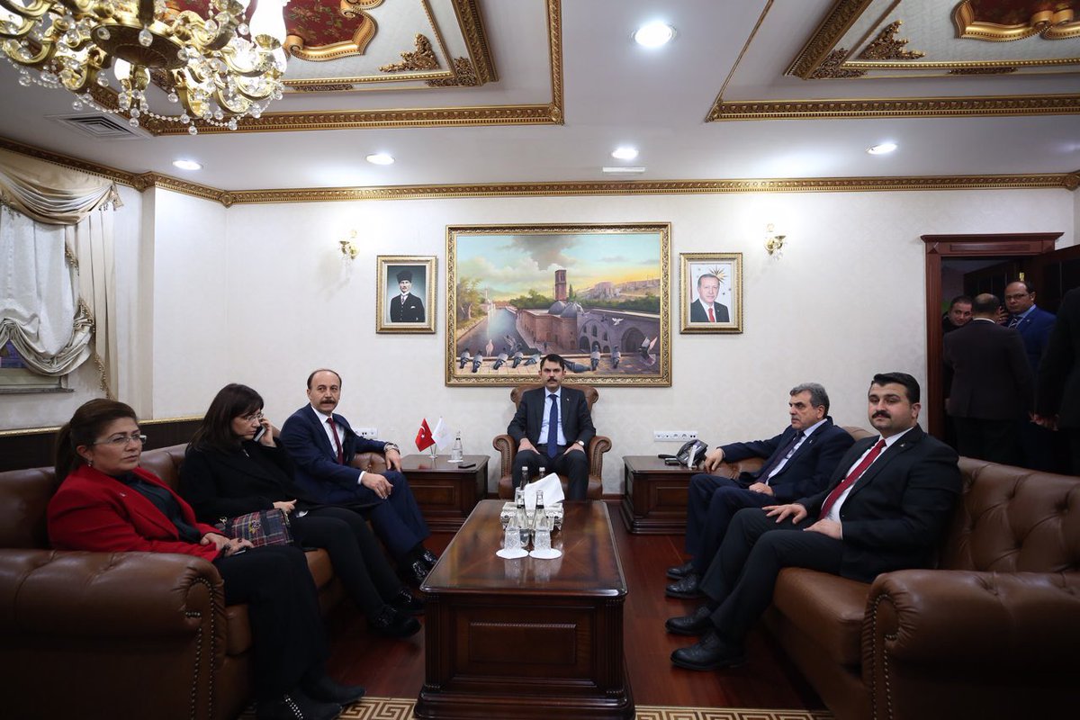Valilik ve Büyükşehir Belediyesi ziyaretimiz... #Şanlıurfa