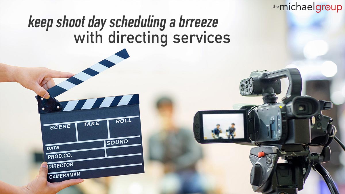 MichaelGroupltd's tweet photo. Keep Shoot Day Scheduling A Breeze With Directing Services https://t.co/dInZTcqDu8 https://t.co/LAPkzvBRPQ