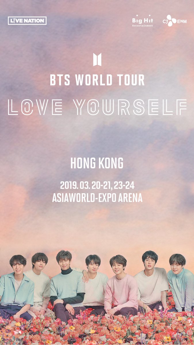 Alert A.R.M.Y.!! After MAMA 2018, <a href="/BTS_twt/">방탄소년단</a> <a href="/bts_bighit/">BTS_official</a>  will be back in Hong Kong next March along with their "BTS World Tour: Love Yourself"? Tickets are now available! 

Concert Details: bit.ly/2S7yqAD ⠀