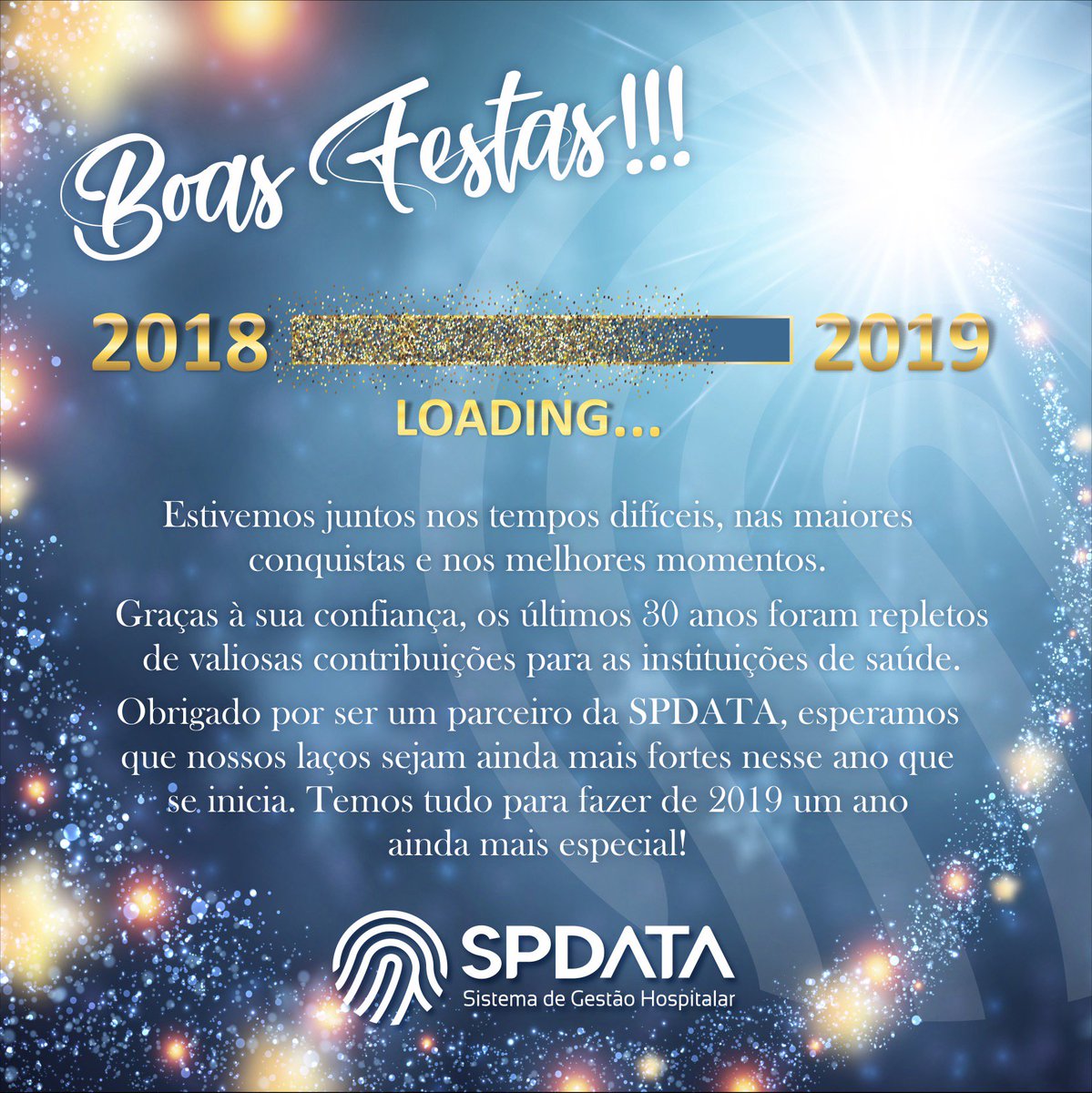 Spdata's tweet photo. Que venha 2019! https://t.co/zkU5e7viH1