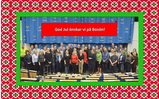 Vi närmar oss slutet på detta år.
Många nog undrar vad man av tomten får.
Vi på Bosön vill tacka våra gäster och kunder.
Det är tillsammans med er vi skapar alla fantastiska stunder.
Vi önskar er en God Jul med värme, gemenskap och julsång.
Och ser fram … bit.ly/2ByQ5Kt