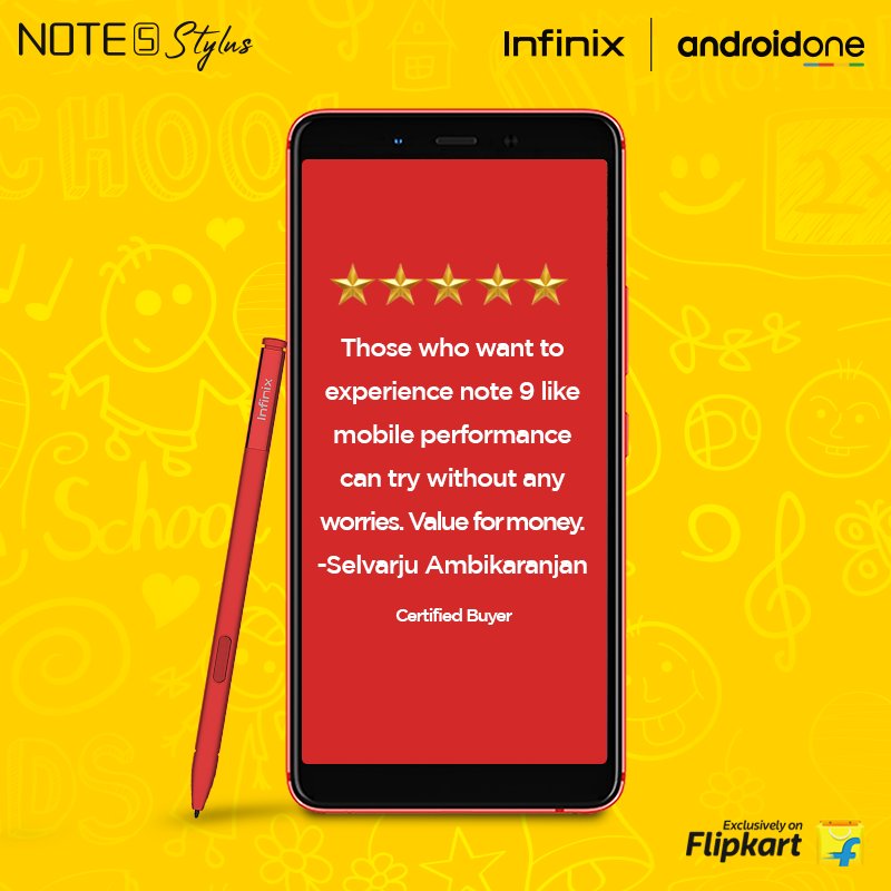 InfinixIndia's tweet photo. The new #Note5Stylus offers an astonishing experience, which adds productivity to your day-to-day tasks & delivers something unique that no other phone at this price can offer.
Own it today: https://t.co/Hnu4mscDT0
#InfinixIndia #GameChanged https://t.co/IDXrb824Zx