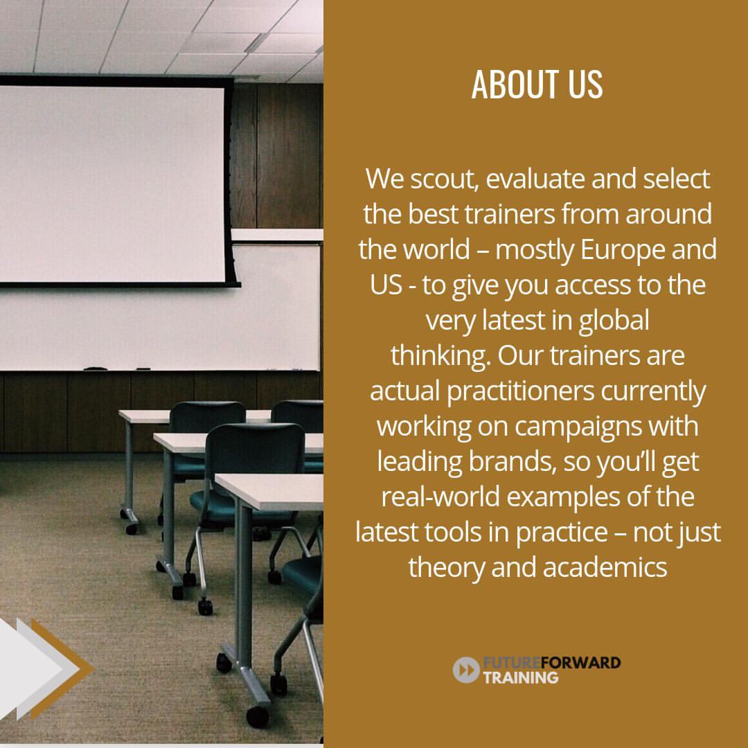 futureforwardme's tweet image. We only bring you the best trainers from around the world!

#digitalmarketing #marketingcourses