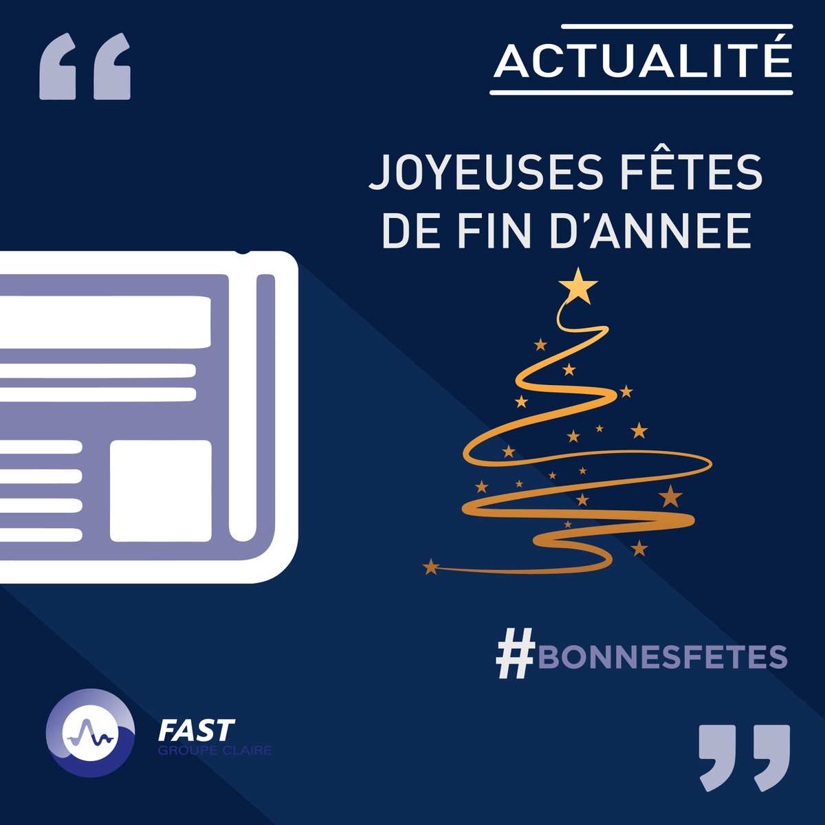 FAST_GmbH's tweet photo. Fast et ses équipes vous souhaitent d'excellentes f��tes de fin d'année ! https://t.co/OWwCUXbEro