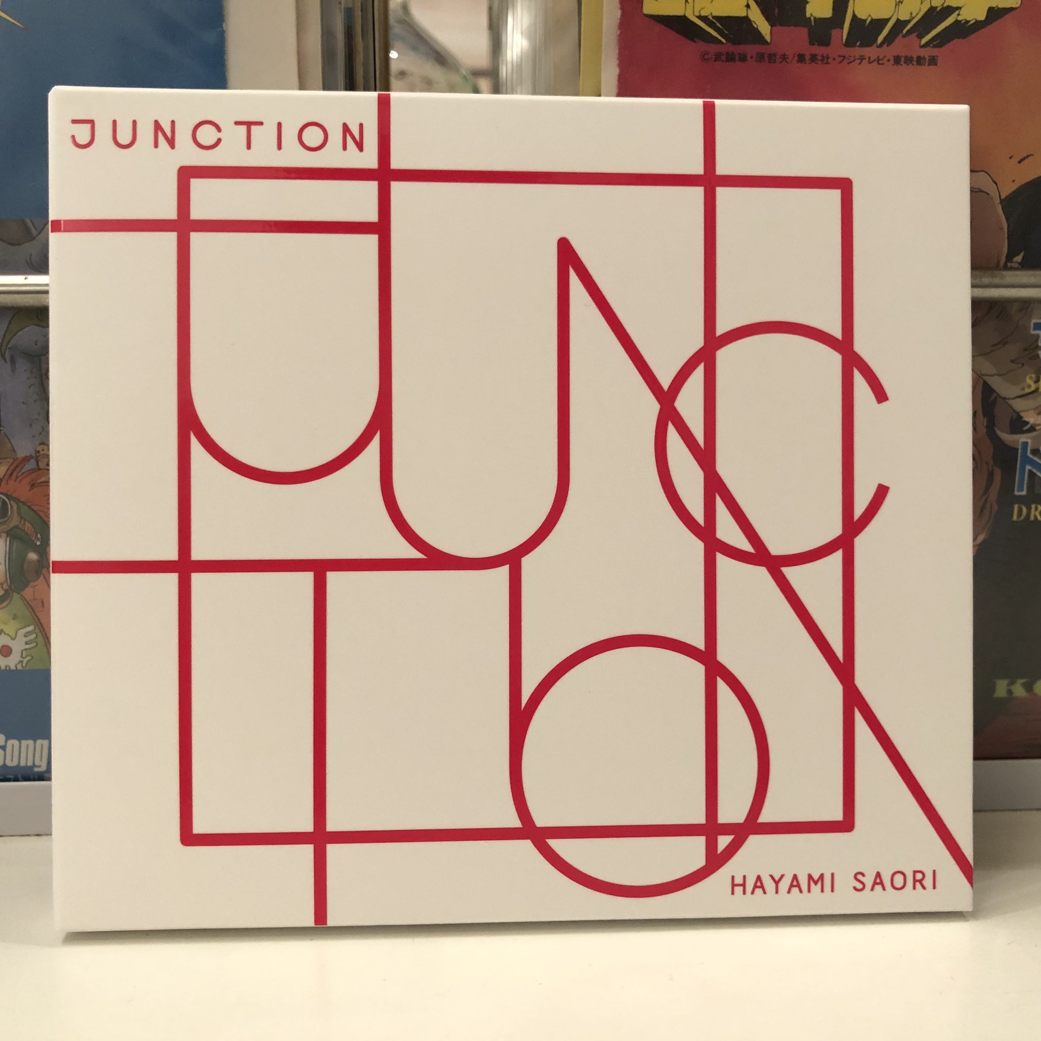 bar plastic model on Twitter "本日もオープンいたしました。 今日の1枚目は、早見沙織「JUNCTION」。 今夜もどうぞよろしくお願い致します。（関根