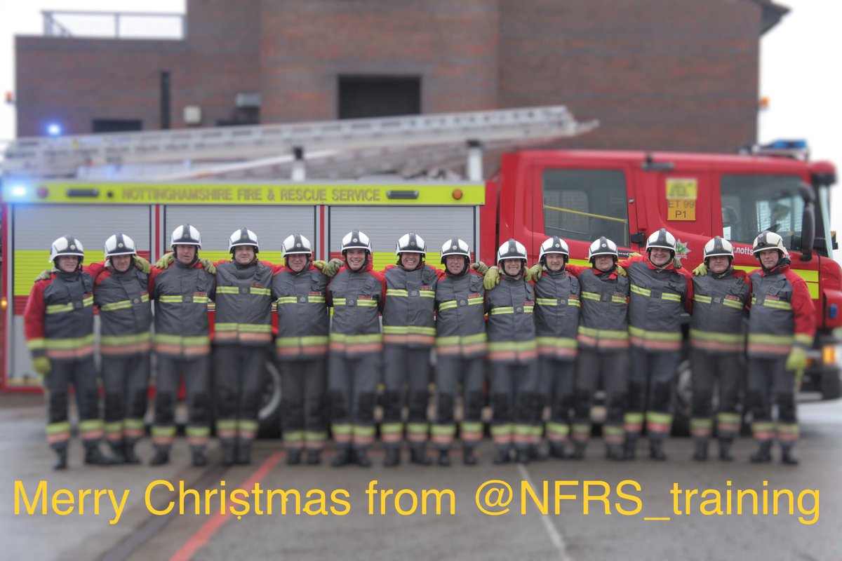 All of us at @NFRS_Training would like to wish all our followers a safe and Merry Christmas and we wish you all the very best for 2019 #oneteam #proffesional #valueandrespect #opentochange 🚒