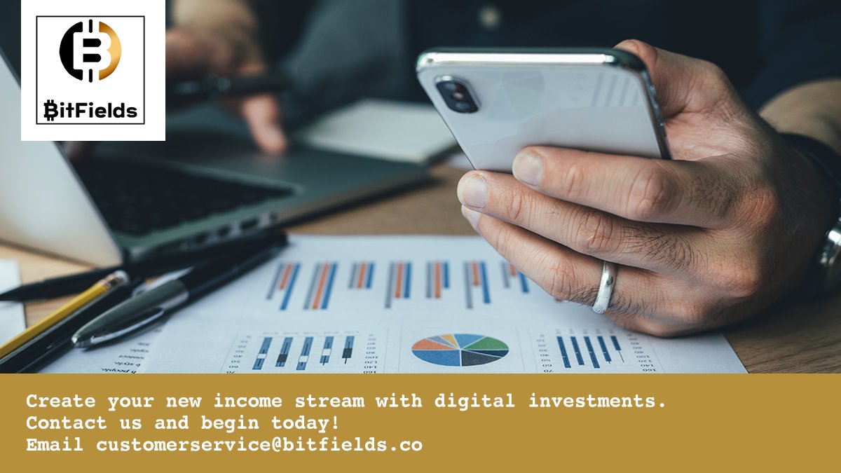 bitfieldsltd's tweet photo. An additional income stream reduces the risk of being left without any income. If you’re laid off or one source of income drops, you have other sources to help you get by. Contact us to get started with digital investments. Email customerservice@bitfields.co https://t.co/Bgo2cqufzh