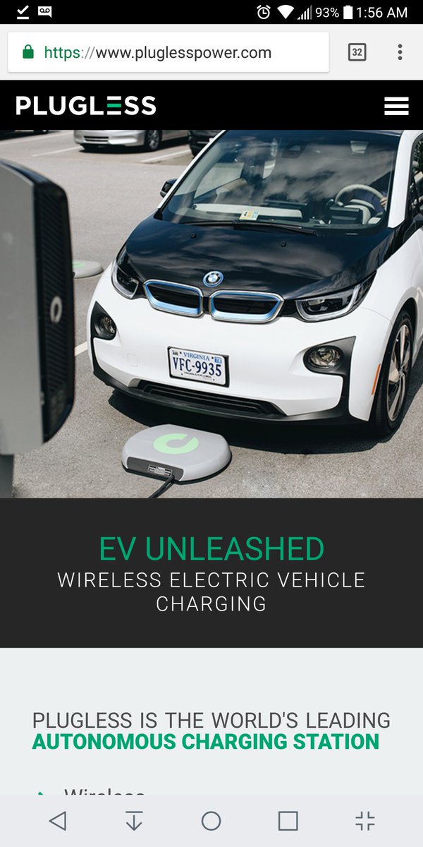 AmazingChevVolt's tweet photo. @Bruceha23791470 EDITORS NOTE/
#Consumer, #Business And #Fleet #Automotive #ElectricFueledVehicle #PluglessPower, Wireless - Inductive Charging - Refueling Here, Now And Since 2014!
@PluglessPower
https://t.co/gCglrdJMgG
@GM & @Nissan Since 2014.
@BMW & @Tesla Since 2016. https://t.co/cIZuZ0bhgi
