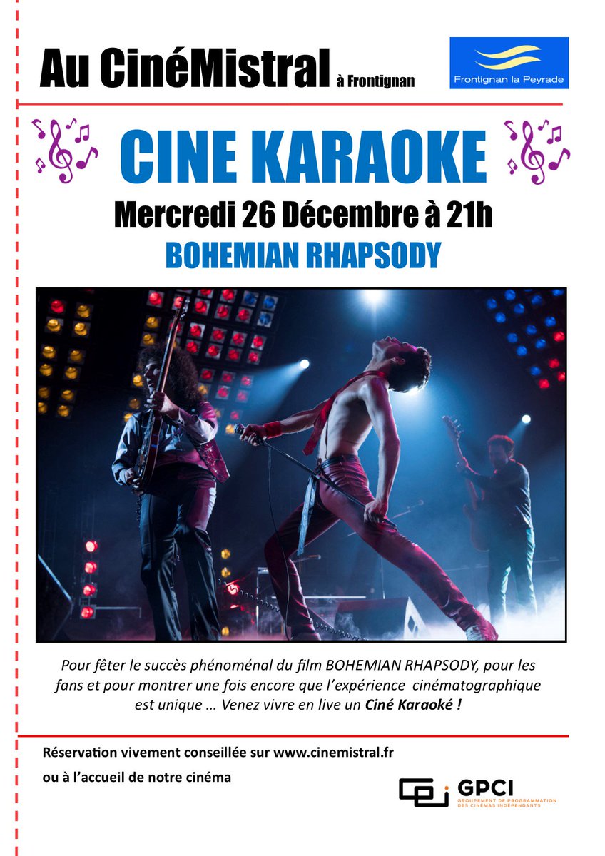 Venez vous amuser ! venez chanter au CinéMistral ! #cinemistral #cinekaoké #moncinedeproximite #salledecinema #uncinepresdechezsoi