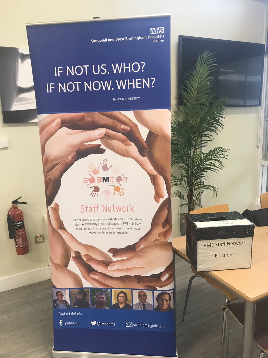 🗳 Last chance to vote in the <a href="/swbhbme/">SWBH BME</a> elections - SGH 🏩 Hallam Restaurant 21/12/18 12:00 till 13:00 

#Inclusion #SWBHfamily 💙