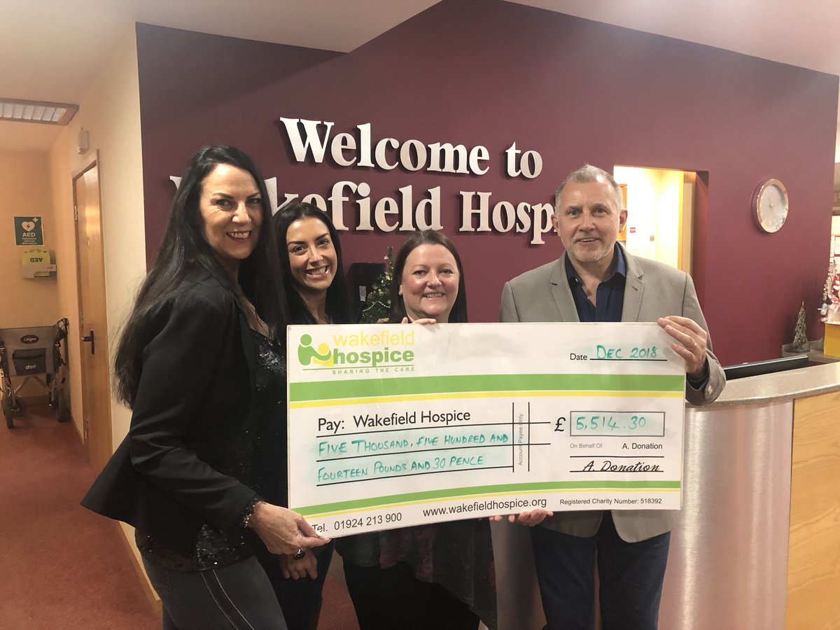 PDSDesignBuild's tweet photo. Following the success of the PDS #Charity #Golf Day &amp; 20th Anniversary celebrations earlier this year it was an honour to take the monies raised to @WfldHospice today.
PDS are proud to announce that an astonishing £5,514.30 was raised and would like to thank all involved!! https://t.co/HqmS2s3A9D