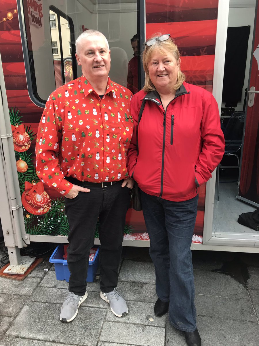 Corks96FM's tweet photo. A Great morning with The Opinion Line Christmas Special live from our #GlowStudio on Grande Parade. @GlowCork.
It was a morning full of guests and live music!
#tistheseasontoglow #christmasincork #glowcork #wearecork https://t.co/0WcBWPm077