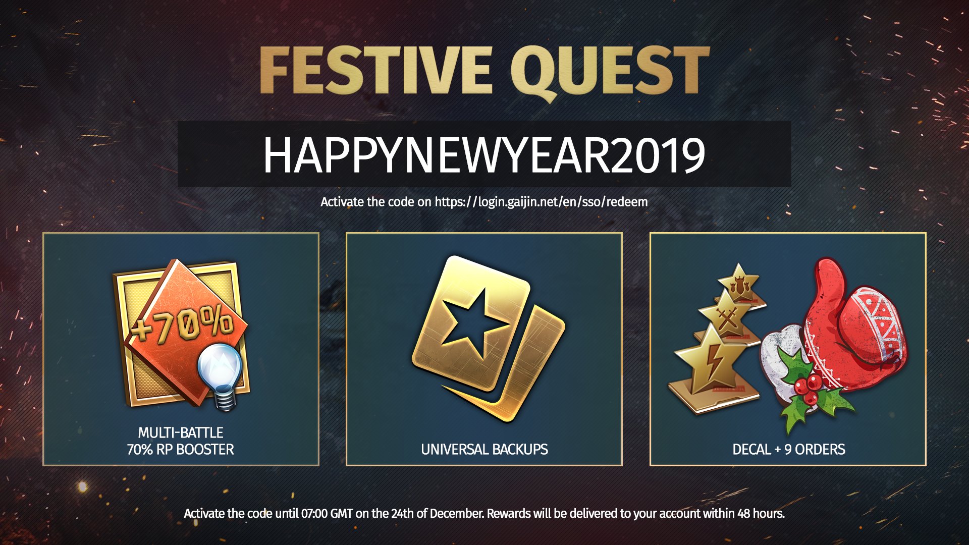 War Thunder בטוויטר Good Work You Have Shown An Extraordinary Support You Deserve A Christmas Present Activate The Code Happynewyear19 In Our Store Till 07 00 Gmt On The 24th Of December