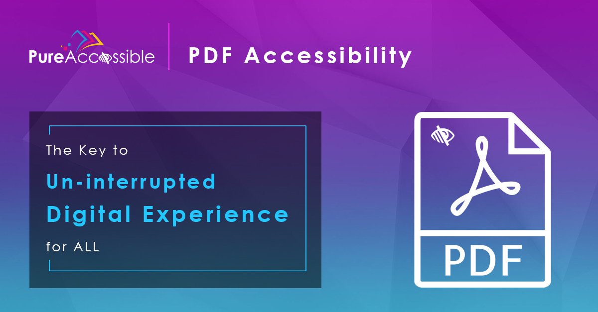 PureAccessible's tweet photo. PureAccessible is helping businesses provide seamless digital documents experience. Learn More: https://t.co/3m0Vsx05gq

#PDFAccessibility #DigitalDocuments #DocumentsAccessibility https://t.co/X51kzoHZKT