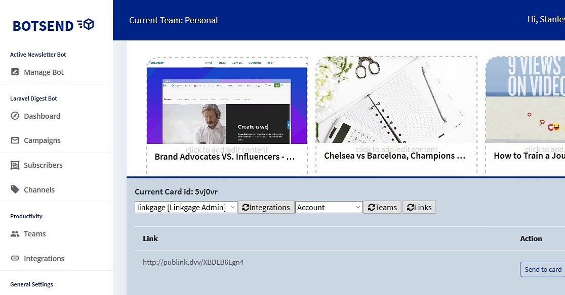 botsendHQ's tweet image. Need a platform that allows your business to send regular campaigns, and broadcast to your subscribers on Facebook, then Botsend is what you are looking for

Click the link below
Botsend.co

 #future #remotejobs #sales #campaigns #technology #FridayFeeling