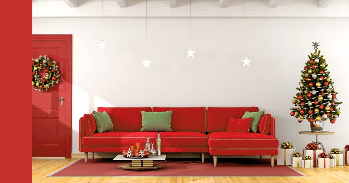 FlyingColPaint's tweet image. Happy Friday! The Christmas Holidays are officially here. Enjoy all the (Ruby) red accents over your holidays. #FlyingColours #Paint #Ottawa