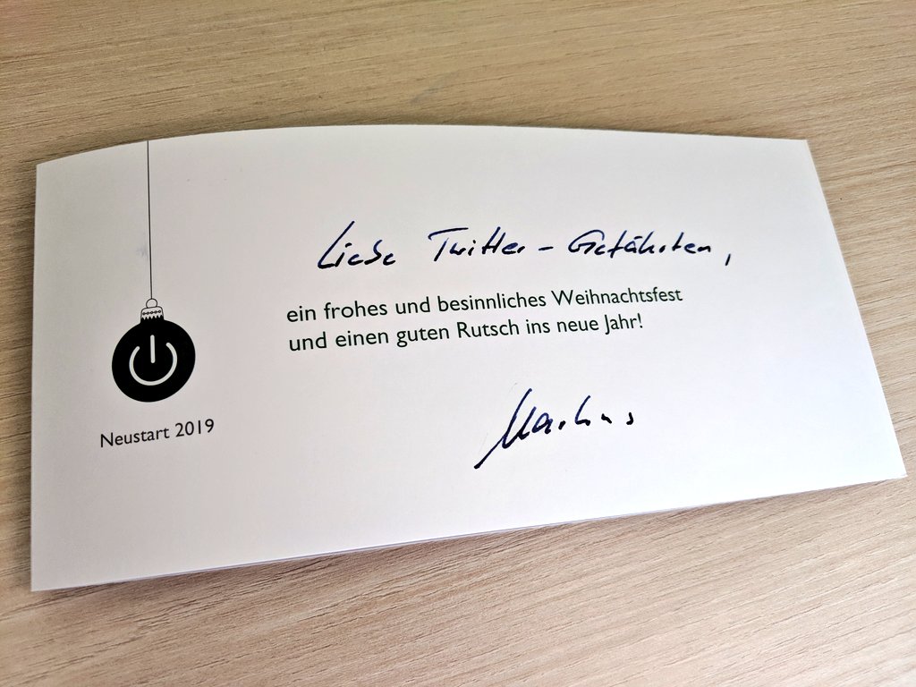 Eine Karte hab ich mir aufgehoben. Und genau die ist für euch.