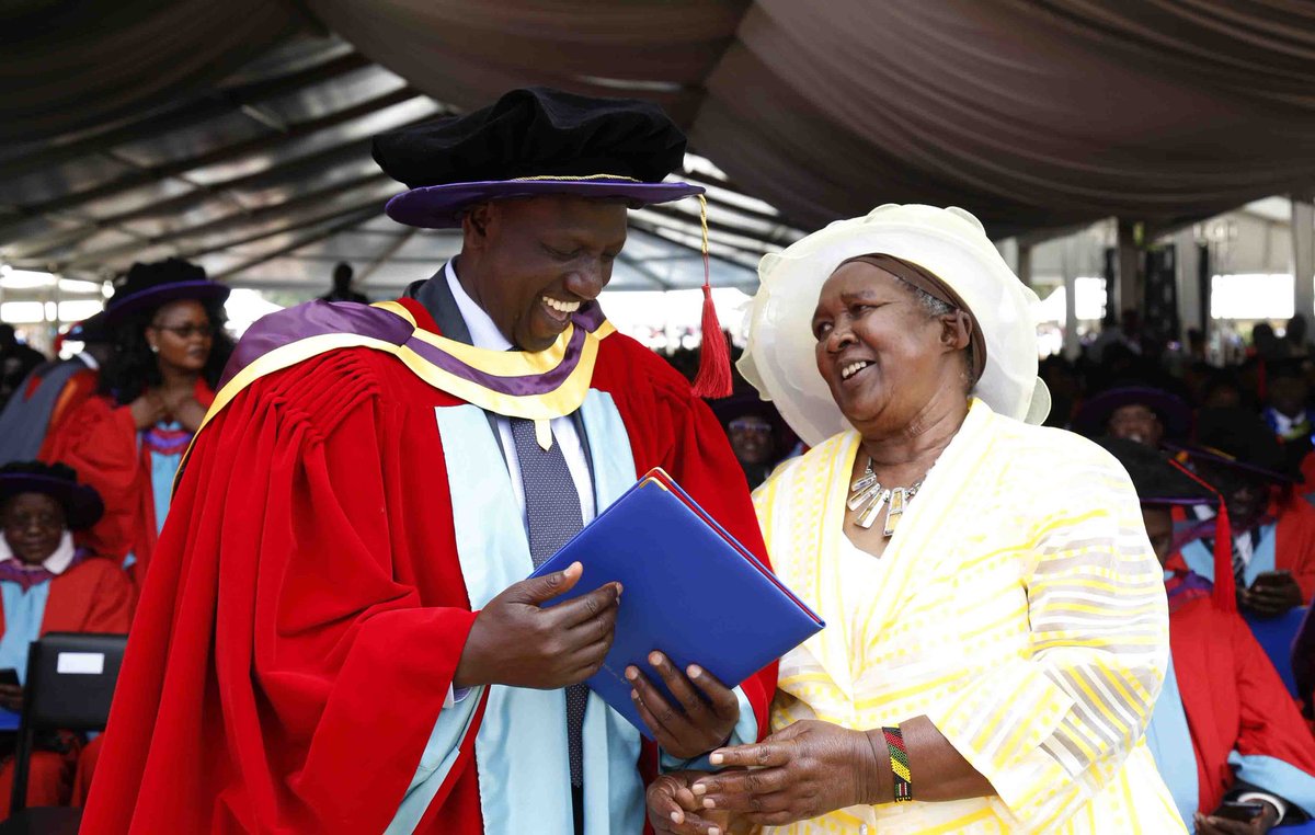 William Samoei Ruto, PhD tweet media