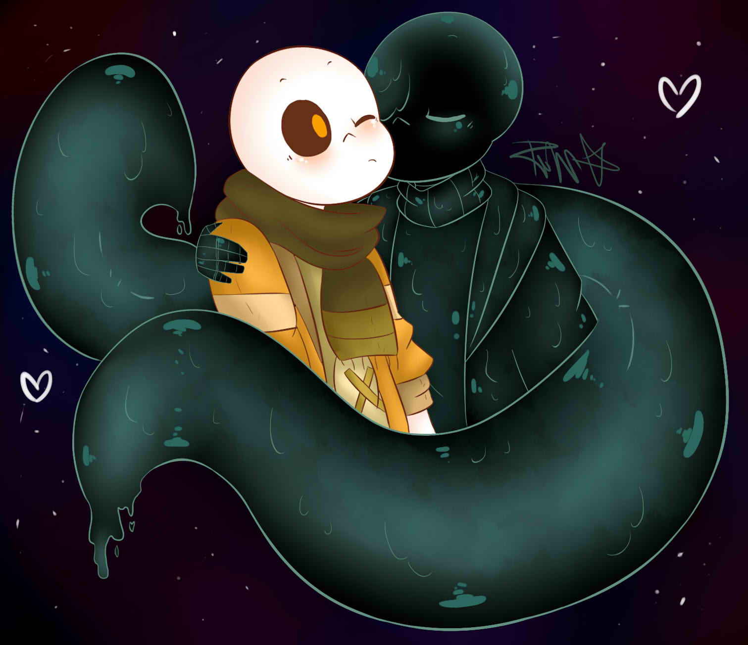 Cute Nightmare Sans Undertale Dreamtale | Postcard