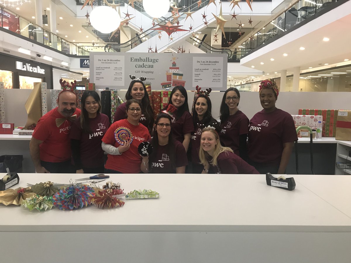 Lindabeauparla2's tweet photo. Merci à cette équipe de bénévoles de #PwCMtl qui redonne au suivant @MakeAWishQuebec #PwCProud #pwcfoundation https://t.co/eN27Mt8pM9