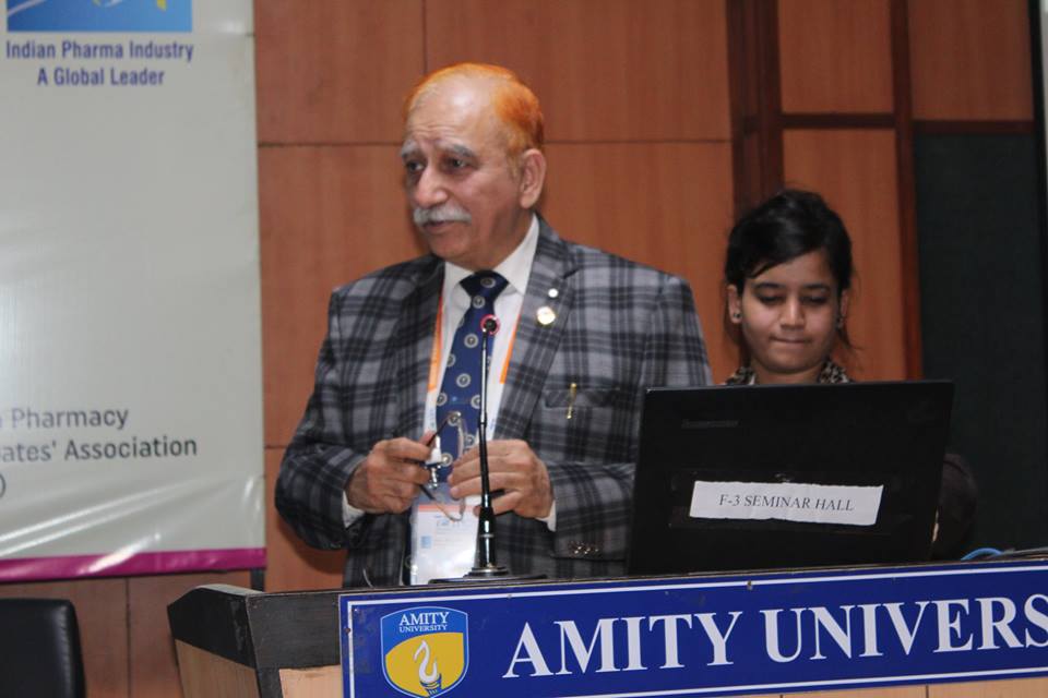 70IPC's tweet photo. Pharma Academia Session 1 was successfully conducted on the topic - How meditation and diet can help one live a longer &amp; healthy life. 
The session was chaired by Prof. S.K.Kulkarni, co-chaired by Mr. P.K Jaggi and Prof. P.C Dandiya joined in as speaker.
#70IPC #Day1
Part 1/3 https://t.co/qe6t7JAmfh