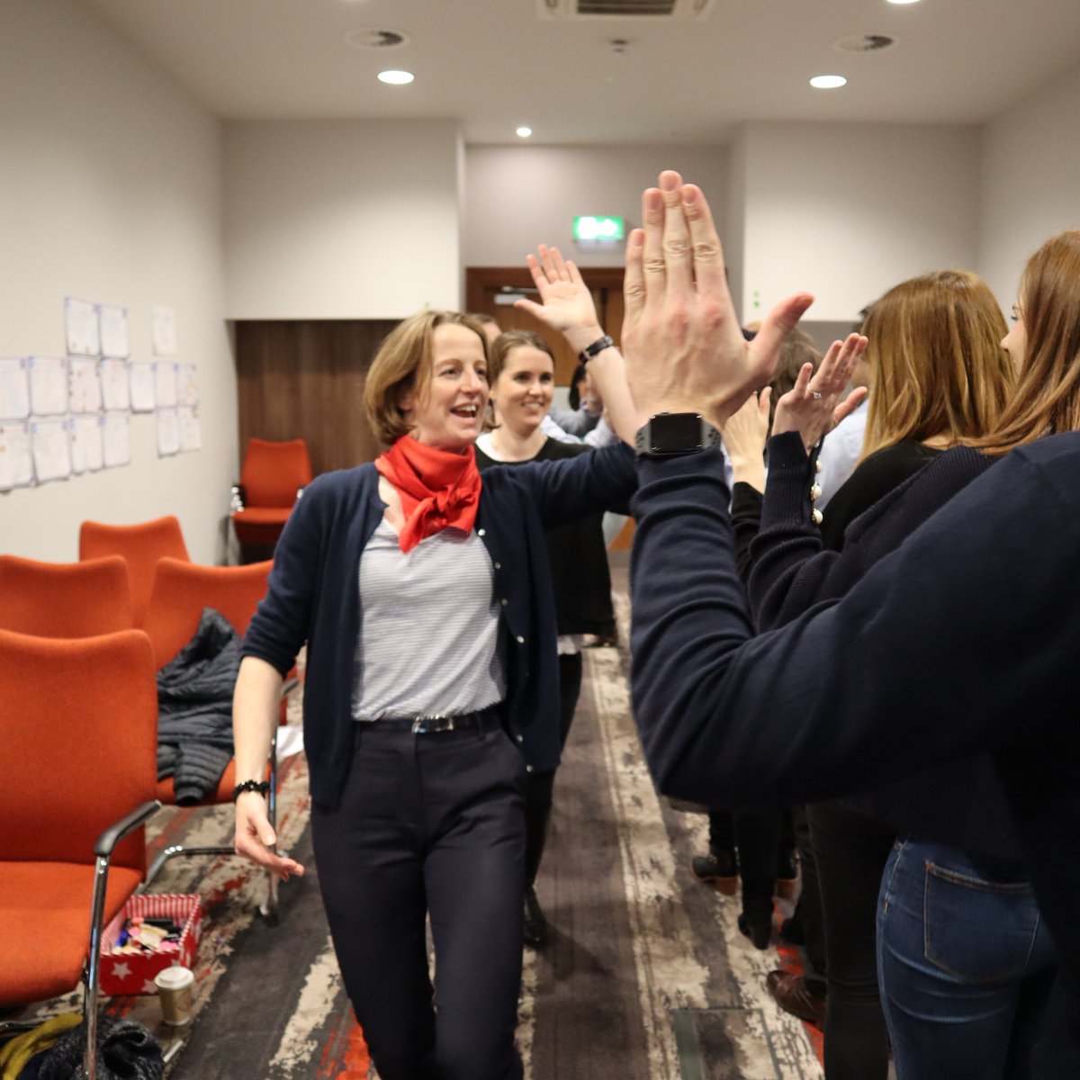 High Fives all round for a job well done. It's cheesy but sometimes it just feels right.
 #brainhacks #releasethemonkey #energy #alphastate