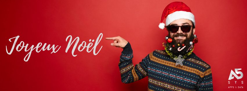 🎅🎁 Toute l'équipe A5sys vous souhaite un Joyeux Noël !  #A5team #Nantes #ESN #Noël #Tech