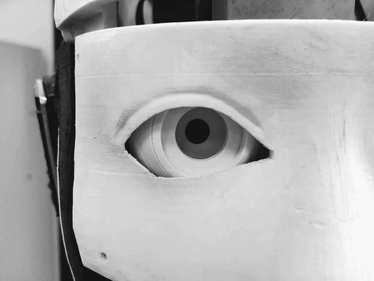 inmoovbrest's tweet image. Autour des yeux d&apos; #Inmoov... Claude Ba Bineni en stage @UBO_OpenFactory est étudiant en licence de Sciences pour l&apos;ingénieur @UBO_UnivBrest . Il nous apporte un coup de main et son regard sur le projet 😊 cc @atbrest