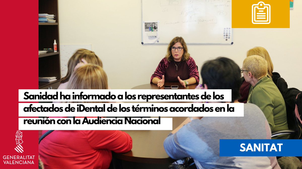 GVAsanitat's tweet image. 📋Los odontólogos del Sistema Valenciano de Salud realizarán los informes a los afectados de #iDental. 

🔗gva.es/es/inicio/area…