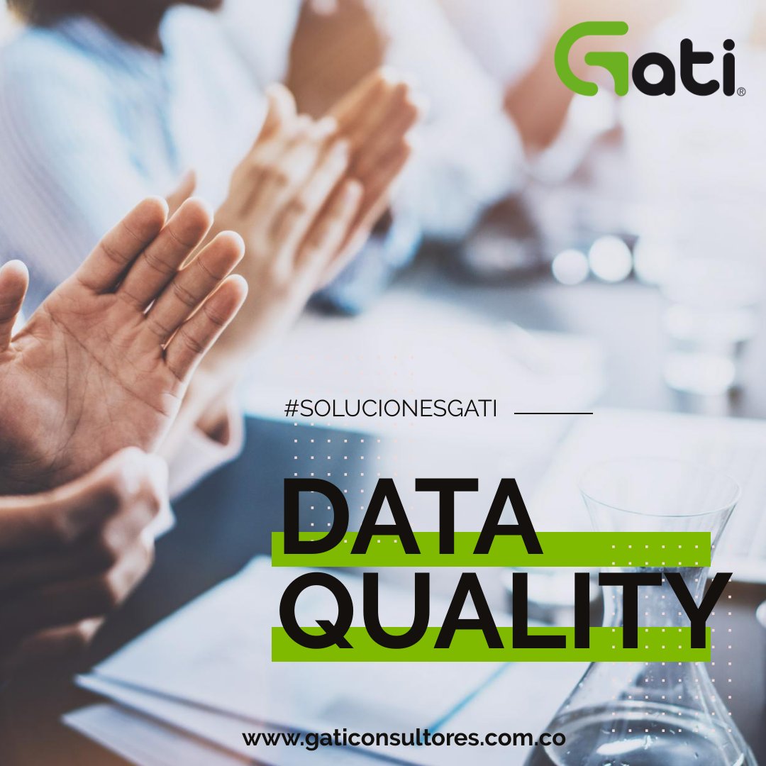 En el proceso de #CalidadDeDatos se busca básicamente que estos reúnan los requisitos necesarios para aprovechar su máximo potencial! Qué esperas? Conoce HOY como te apoyamos > bit.ly/2Ag4mg1 #GATIDigital #DataQuality #DQ #DataGovernance #NuevoGATI #SolucionesGATI