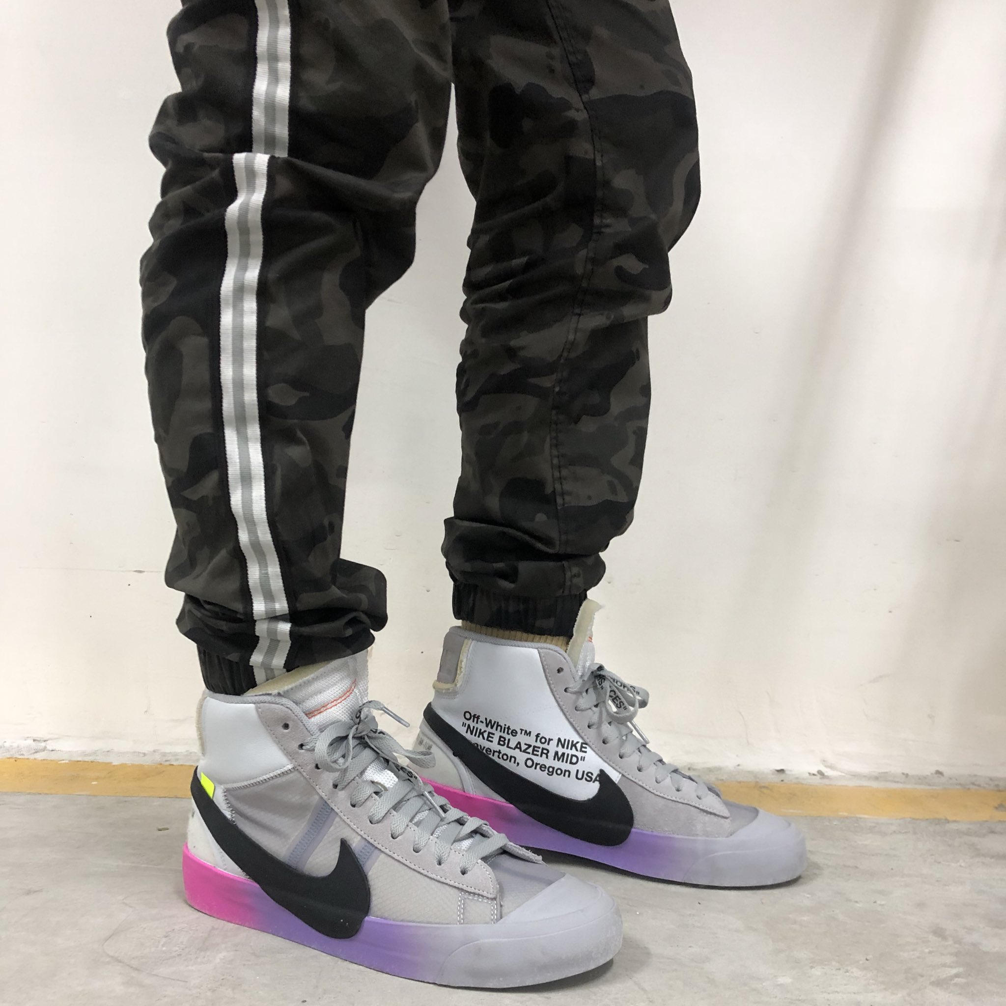 Hairil Potter on "By far the best pick up for my collection. Nike Blazer Mid x Off White Williams” hands down Sneaker of the year imo. Fell in love